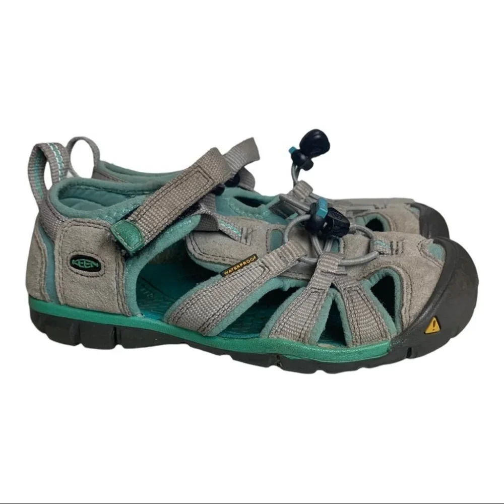 KEEN SEACAMP II CNX Waterproof Hiking Outdoor  Sandal Size Little Kid 13